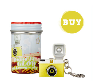 Diana F+ Glow Keychain