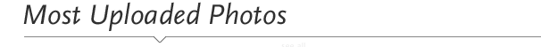 Most Uploaded Photos 