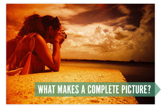 What Makes a Complete Picture?