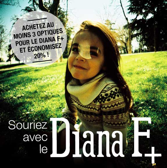 Sunny Smiles with the Diana F+ / BUY 3 OR MORE DIANA F+ LENSES AND GET 20% OFF! 