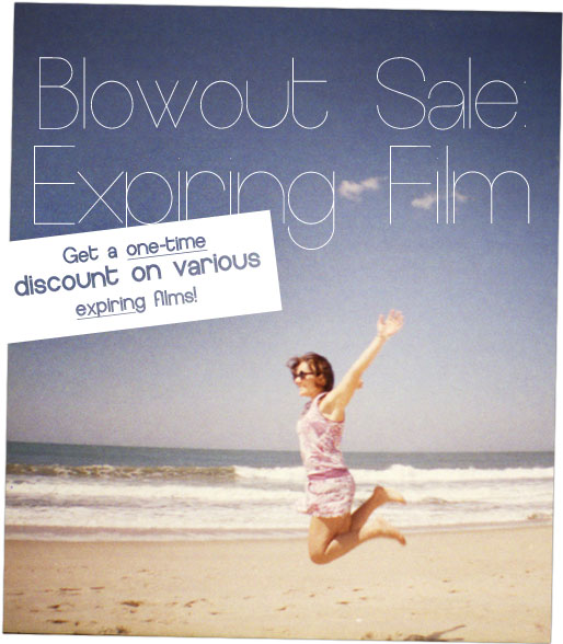 Blowout Sale: Expiring Film 