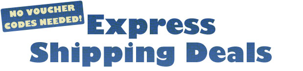 Voucher Codes for Express Shipping!  
