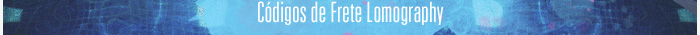 Lomography Shipping Codes
