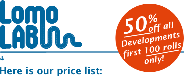 Here is our price list: 