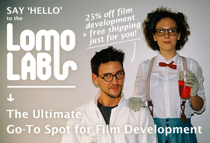 SAY HELLO TO THE LOMO LAB! 