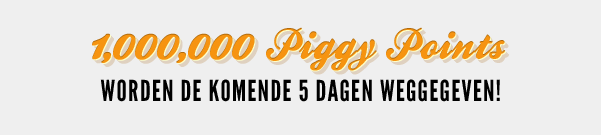 1 million Piggy Points to be given out in the next 5 days! 