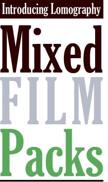 Introducing Lomography  Mixed Film Packs 