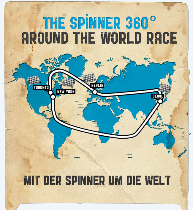 The Spinner 360º - Around The World Race