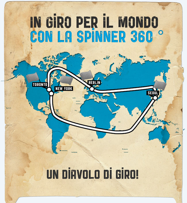 The Spinner 360º - Around The World Race