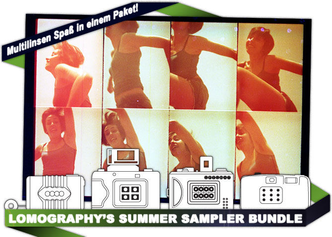LOMOGRAPHY’S SUMMER SAMPLER BUNDLE | Multi-lens fun in one pack!