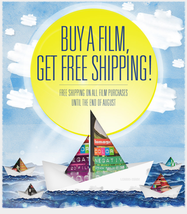 Buy a Film, Get Free Shipping!