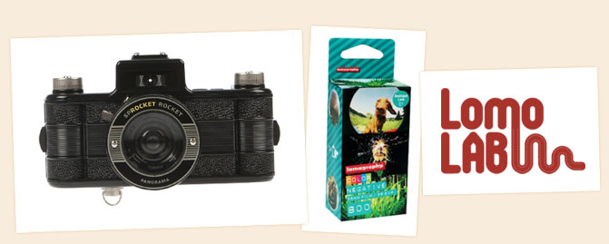 Lomography Sprocket Rocket Film Development Bundle 