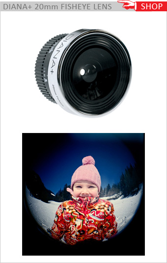 Diana+ 20mm Fisheye Lens