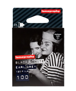 Lomography Earl Grey Black & White 100 120 