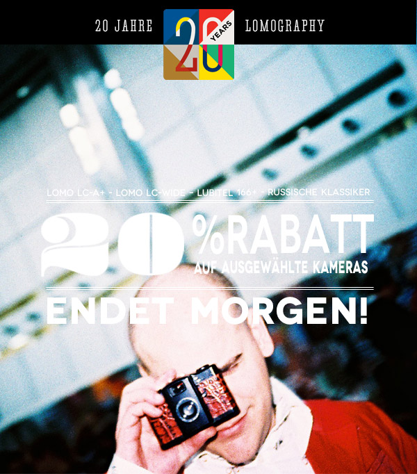  20% OFF on selected cameras, ENDS TODAY!
