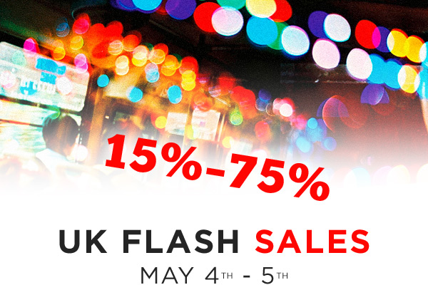 Flash Sales on May 4th in all UK Lomography Gallery Stores!