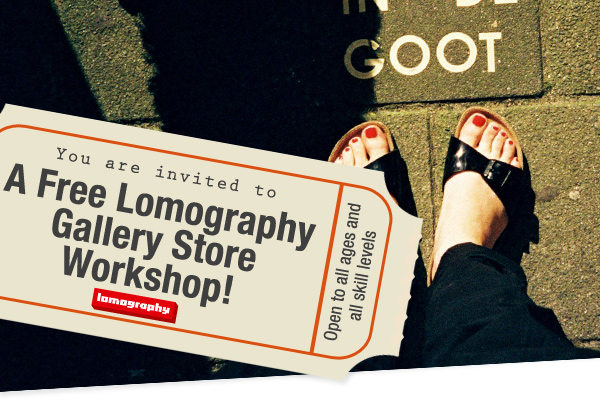 A Free Lomography Gallery Store Workshop!