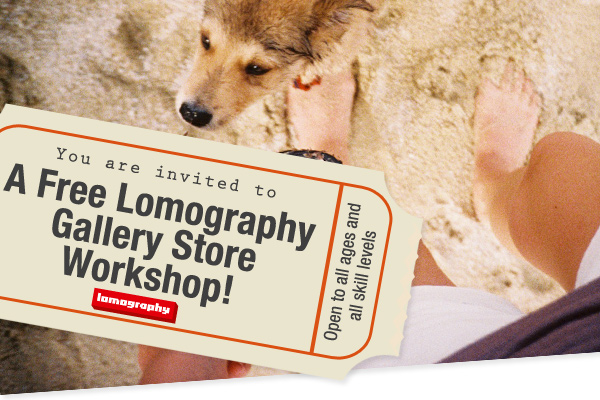 A Free Lomography Gallery Store Workshop!