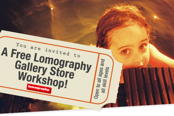A Free Lomography Gallery Store Workshop!