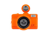 Fisheye No.2 Vibrant orange