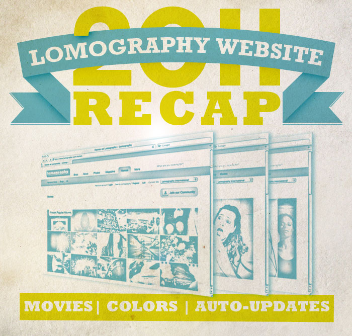 LOMOGRAPHY WEBSITE RECAP 2011  