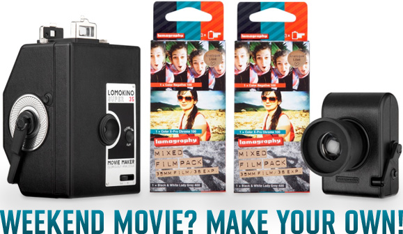 Weekend movie? Make your own! 
