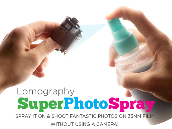 Lomography Super Photo Spray Spray It On & Shoot Fantastic Photos On 35mm Film