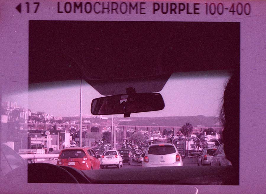 Paint the Town Purple with this Psychedelic Lomography Film