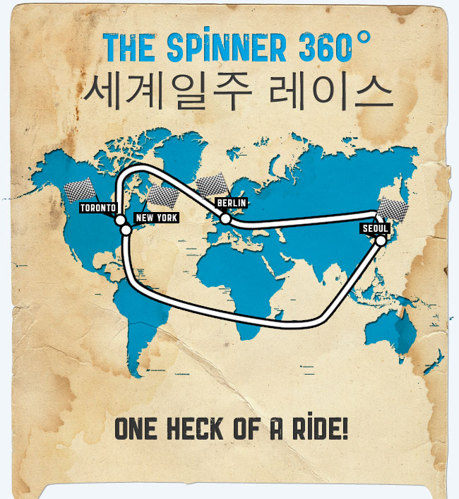 The Spinner 360º - Around The World Race