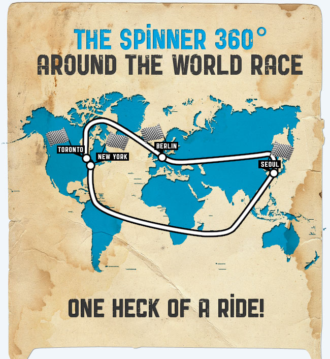 The Spinner 360º - Around The World Race