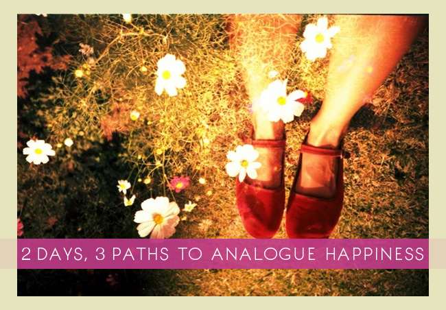 2 Days, 3 Paths to Analogue Happiness