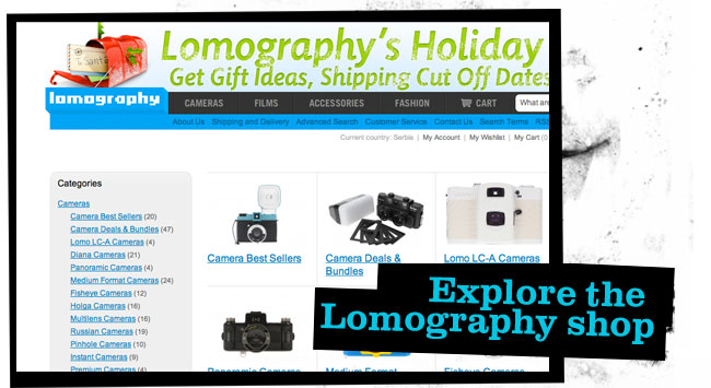 Explore the Lomography shop