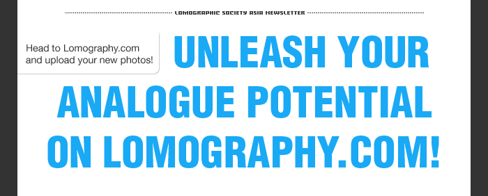 Unleash Your Analogue Potential On Lomography.com!