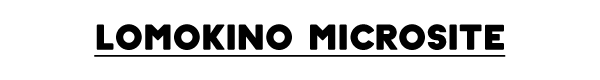 LomoKino Microsite