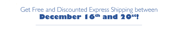 Get Free and Discounted Express Shipping 