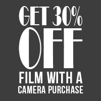 Get 30% Off Film With A Camera Purchase