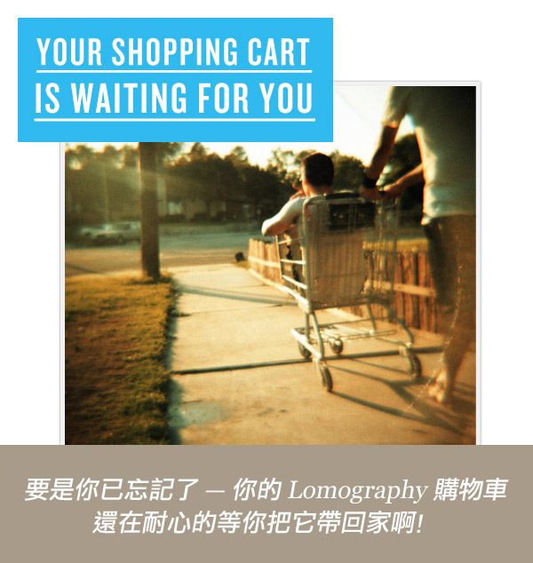 Your Shopping Cart is Waiting For You