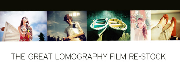 the great lomography film restock