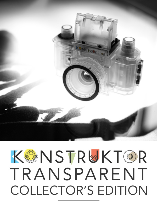 Konstruktor Transparent Collector's Edition - See the magic inside an analogue camera.