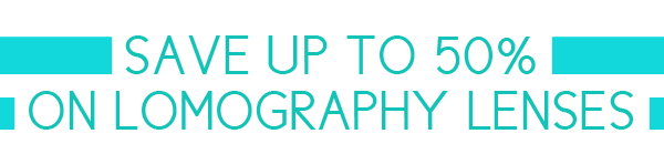 Save up to 50% on Lomography Lenses
