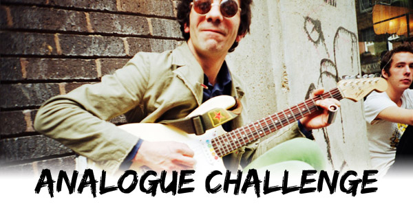 ANALOGUE CHALLENGE: Stop and listen to a street musician