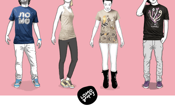 Lomography T-Shirts Reduced To 9.90 €/£ For 2 Weeks Only!