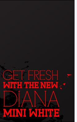 Get Fresh with the new Diana Mini White