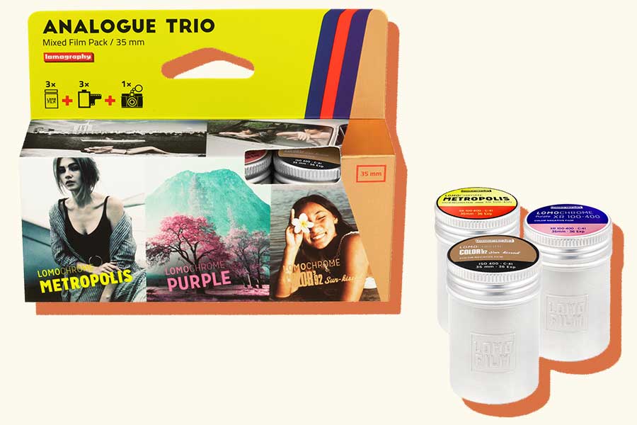 NEW Analogue Trio Mixed Film Pack 35 mm