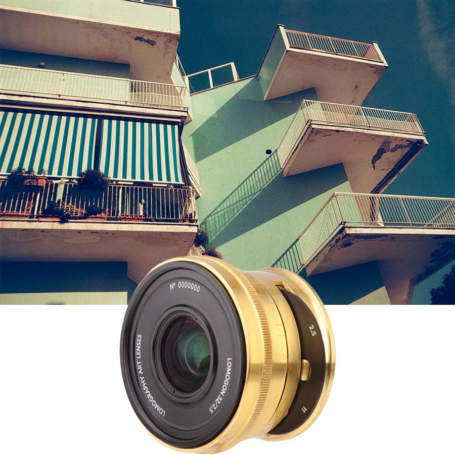 Lomogon 2.5/32 Art Lens