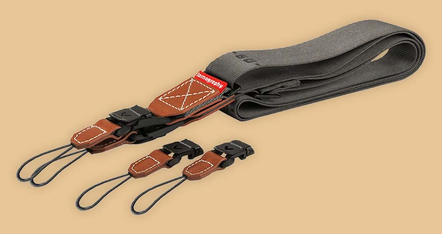 1. LomoExplorer Adjustable Quick Release Camera Strap